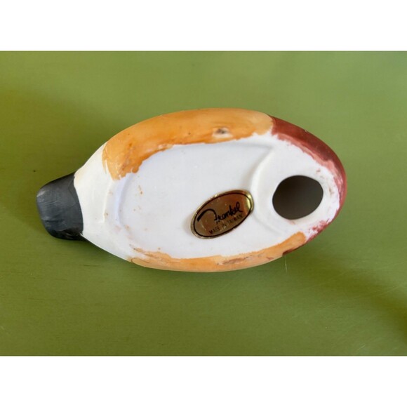 Vintage Frankel Duck Bird Made In Taiwan Hand Painted - 5in - Picture 4 of 4